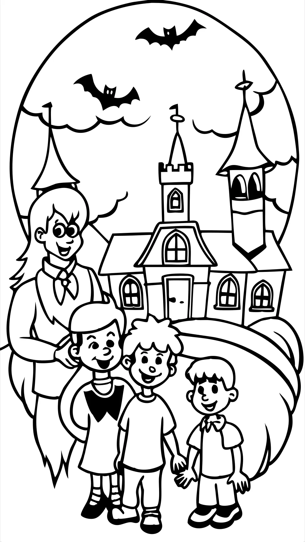 scooby doo coloring page